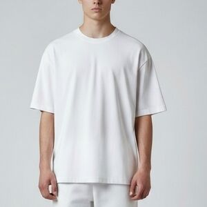 Skims Cotton Mens Classic White TShirt Top Shirt Medium NWOT